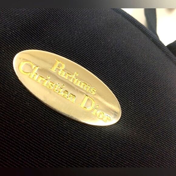 Dior Parfums Handbag Makeup Bag Purse Large Christian Dior Paris Vintage - Picture 2 of 16